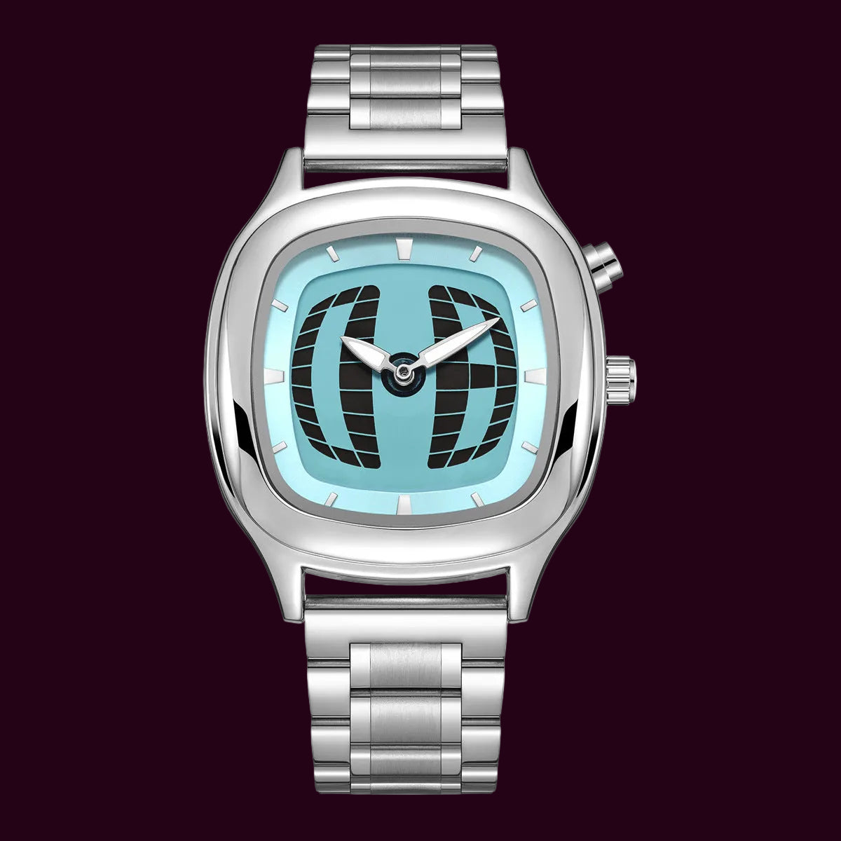 Vintage Dual-Display Quartz Watch