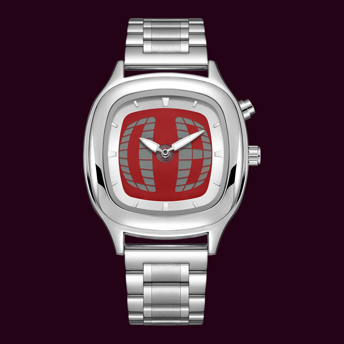 Vintage Dual-Display Quartz Watch