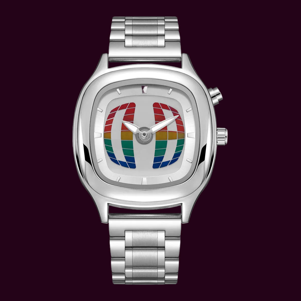 Vintage Dual-Display Quartz Watch