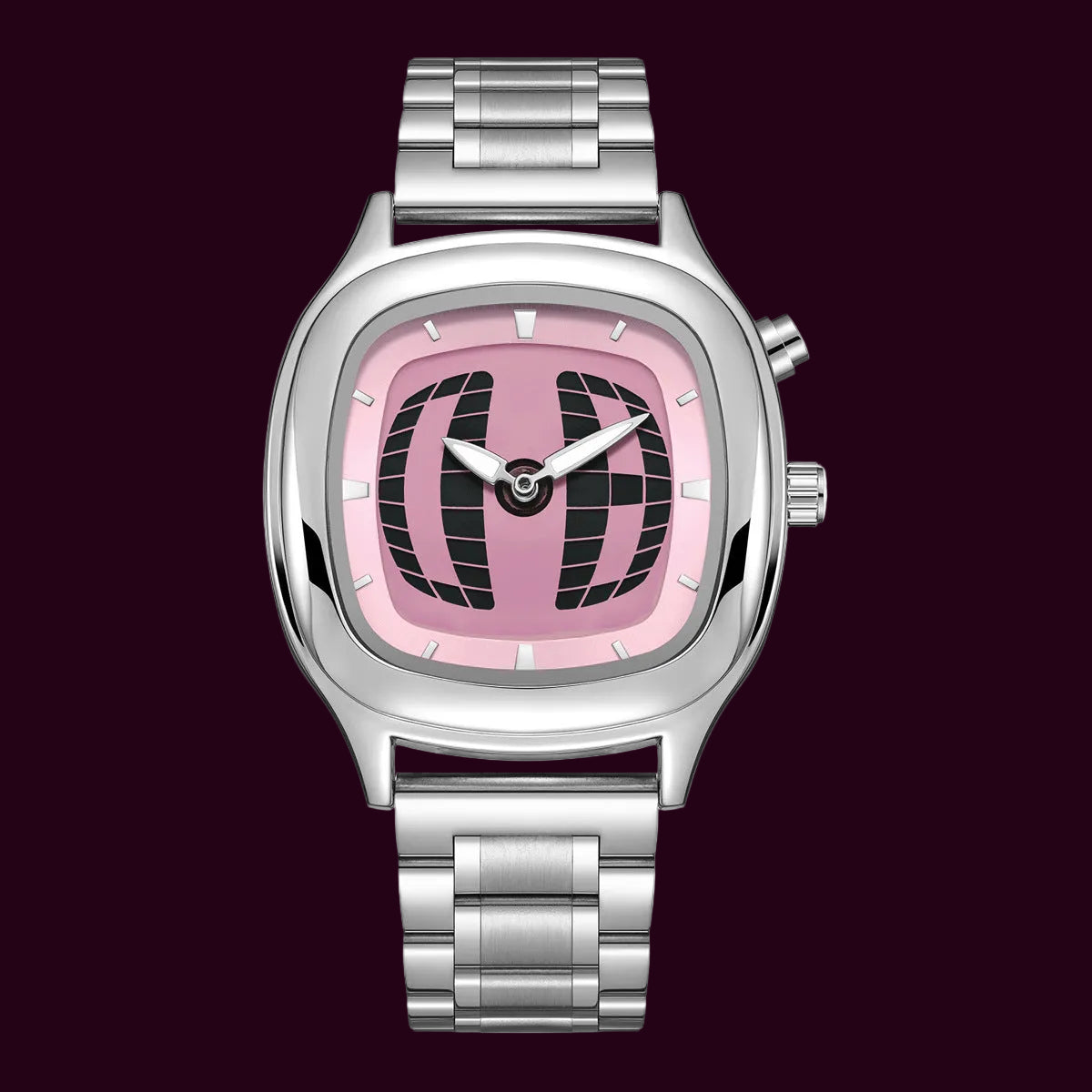 Vintage Dual-Display Quartz Watch